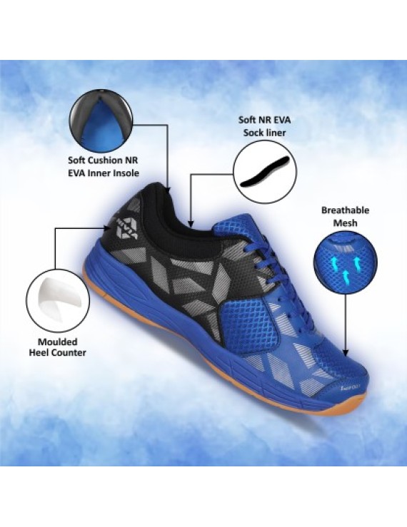 Nivia Appeal 2.0 Badminton Shoes (Royal Blue) 