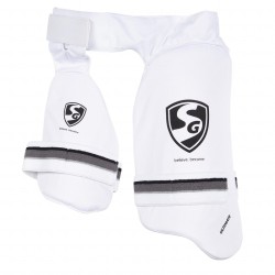SG COMBO ULTIMATE CRICKET BATTING THIGH-PADS (WHITE) 