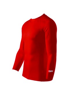 Lycot Long Sleeves Rash-Guard, Compression Inners - Red Colour