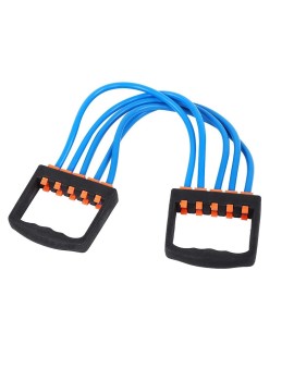 Chest Expander Exercise And Resistance Band (Blue) 