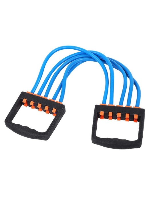 Chest Expander Exercise And Resistance Band (Blue) 