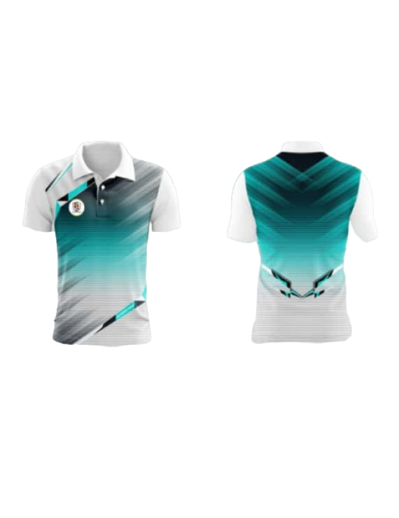 Customized Full Front And BacK Sublimation Cricket T-Shirt 