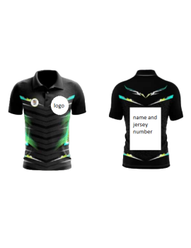 Customized Full Front And BacK Sublimation Cricket T-Shirt 