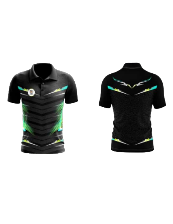 Customized Full Front And BacK Sublimation Cricket T-Shirt 