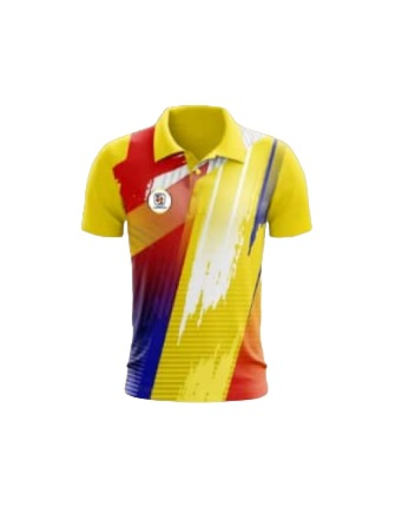 Customized Front Sublimation Cricket T-Shirt
