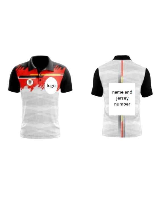 Customized Front Sublimation Cricket T-Shirt