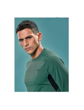 Technosport P708 Crewneck Full Sleeve Mens T-Shirt (Hunter Green)