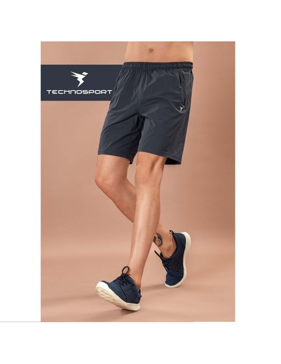 Technosport Or76 Woven Fit Stretch Mens Shorts (Carbon Grey)