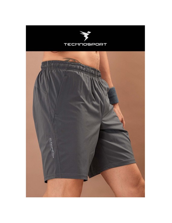Technosport Or76 Woven Fit Stretch Mens Shorts (Iron Grey)
