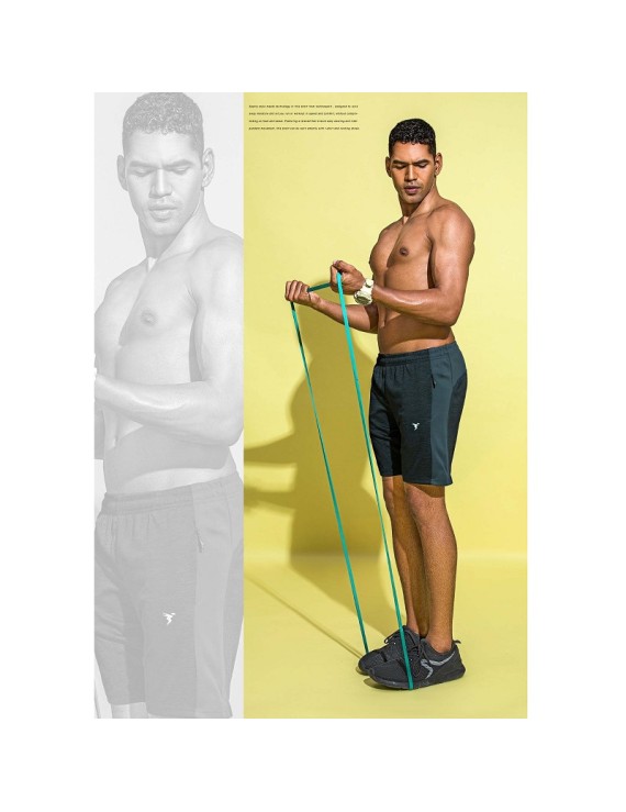 Technosport Or36 Melange Mens Shorts (Hunter Green)