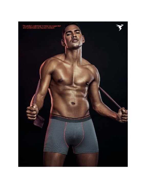 Technosport Or53 Assorted Mens Sports Underwear (Grey)