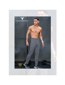 Technosport Or85 Solid Mens Track Pants (Carbon)