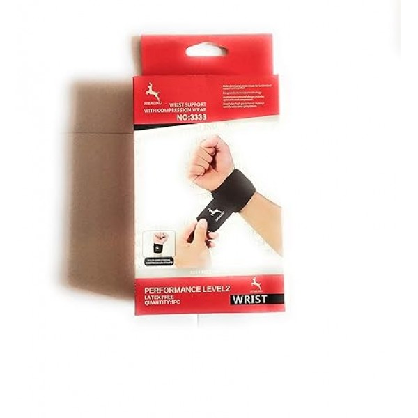 Sterling Power Pro Wrist Support (Black) Free Shipping and COD available across India.