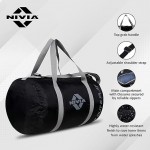 Nivia Enfold-01 Round GYM Bag gym and Multi-purpose 