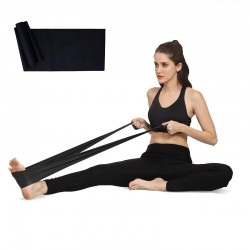 Konex Elastic Band For Yoga And Home Exercise (Black)