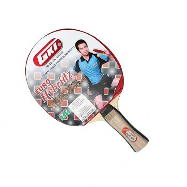 Table Tennis Racket ,Table Tennis ball, Table Tennis ,Gki Euro Hybridz Table Tennis Racket