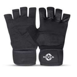Nivia Enduro Cross Training Glove (Black) 