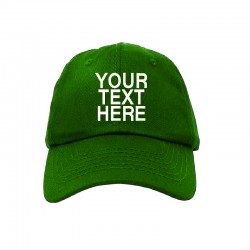 Customized Sports Cap with your text and logo (Green)