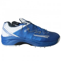 Sega Power Rubber Spikes Cricket Shoes (Royal Blue) 