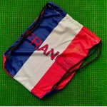 Buy Drawstring Kit Bags with France Flag at lowest price online - chendlasports.co.in