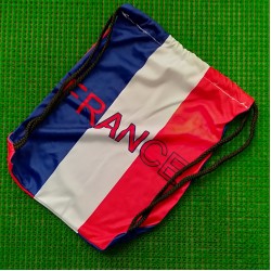 DRAWSTRING KIT BAGS WITH FRANCE FLAG