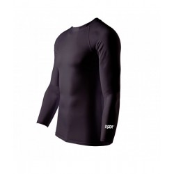 Lycot Long Sleeves Rash-Guard, Compression Inners - Black Colour