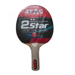 Stag 2 Star Table Tennis Racket (Pack Of 1) 