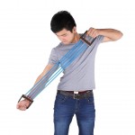Chest Expander Exercise And Resistance Band (Blue) 