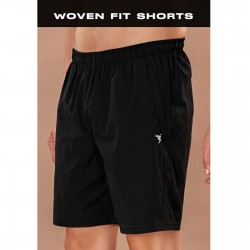 Technosport Or76 Woven Fit Stretch Mens Shorts (Black) 