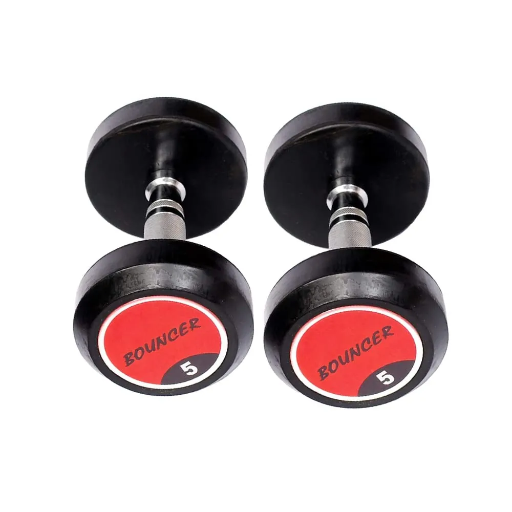 KOXTONS BOUNCER GYM DUMBELLS (5 KG PAIR)