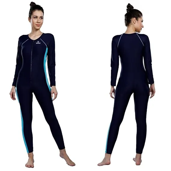 AIRAVAT DIVE WOMEN'S ALL IN ONE FULL BODY SWIM WEAR WOMENS SWIMWEAR (MULTI COLOR) (28)