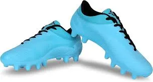 NIVIA AIRSTRIKE FOOTBALL SHOES (SKY BLUE) (Shoe 09-UK KID (18.5CM))