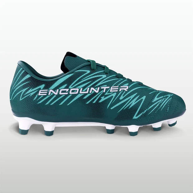 NIVIA ENCOUNTER FOOTBALL SHOES (SEA GREEN) (Shoe 09-UK KID (18.5CM))