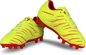NIVIA CARBONITE 6.0 TURF FOOTBALL SHOES (SULPHUR GREEN) (Shoe 09-UK KID (18.5CM))
