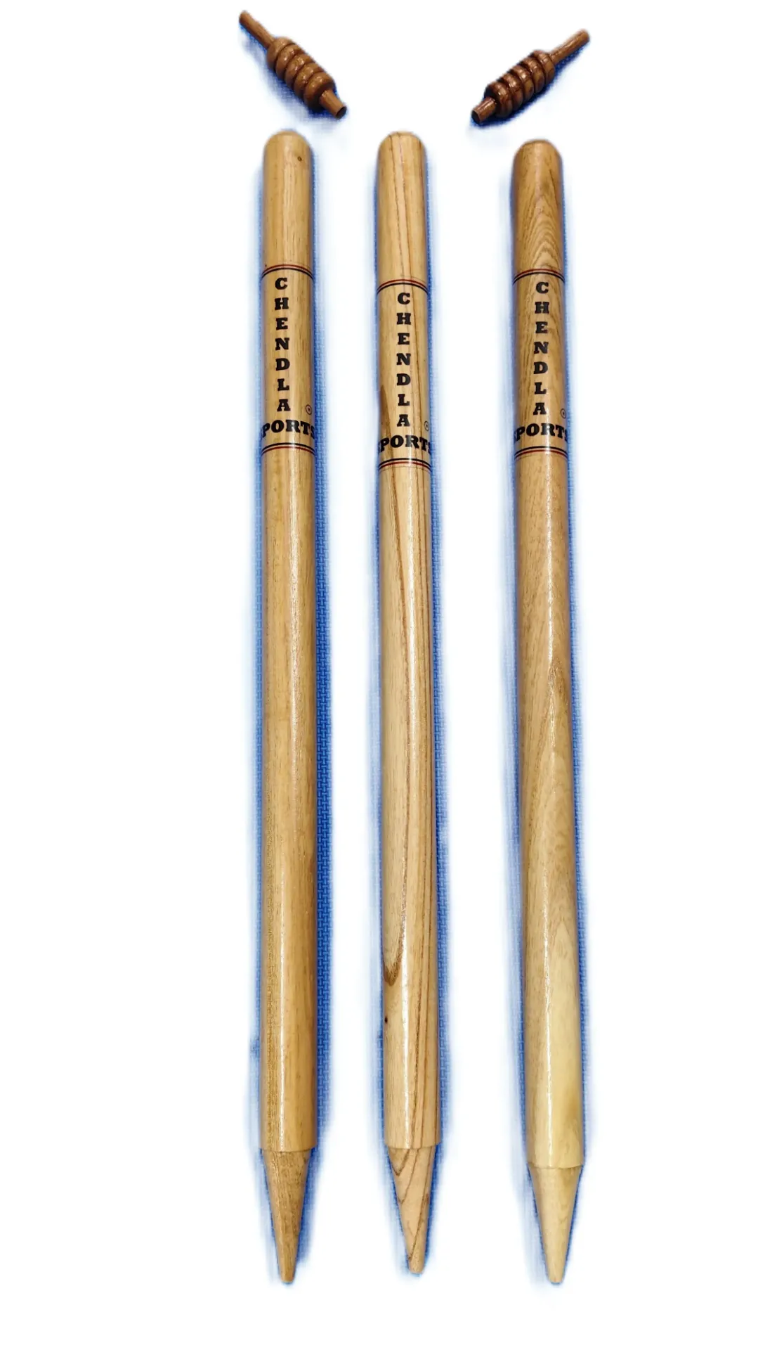 Chendla cricket stumps (leather)