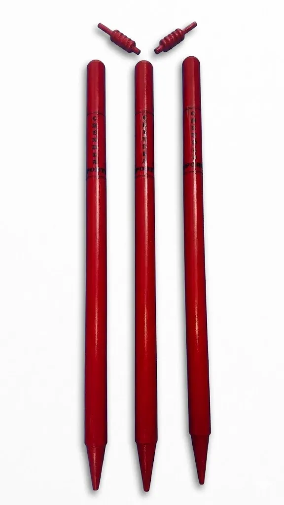 Chendla cricket stumps (Red)
