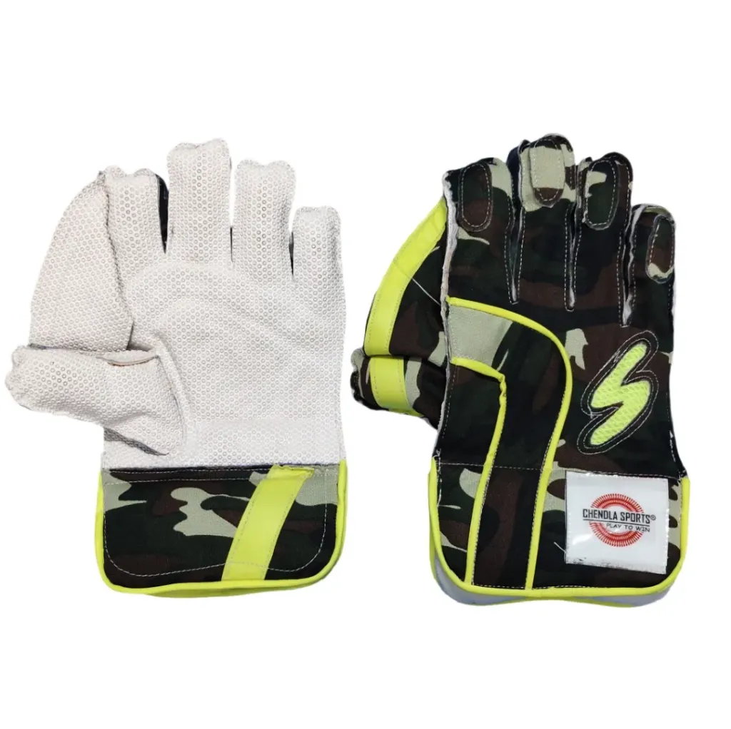 Chendla Wicket Keeping Gloves Jungle Print