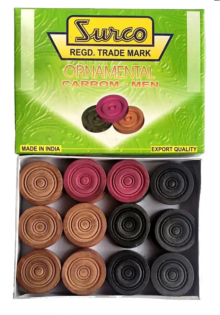 Surco Ornamental Carrom Coins