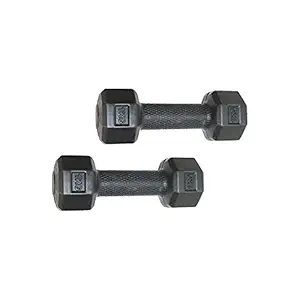 KOXTONS VINYL GYM DUMBELLS (1 KG PAIR)